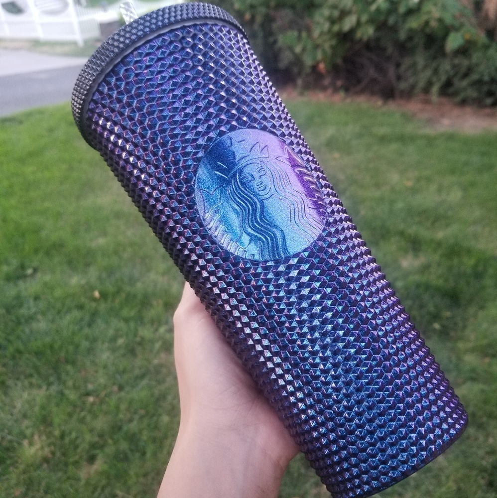 🆕️Starbucks, Custom, Duochrome Studded Tumbler - Picture 7 of 14